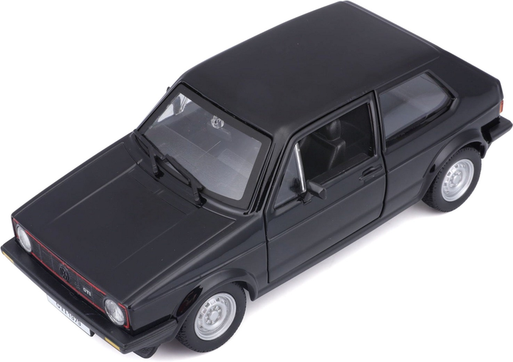 Металева модель автомобіля BBurago VW Golf MK1 GTI 1979 1:24 Чорна (4893993010998) - зображення 4