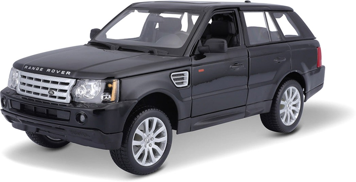 Metalowy model samochodu BBurago Range Rover Sport 1:18 Czarny (4893993120697) - obraz 2