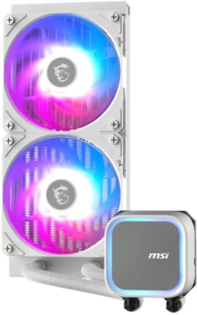 Система водяного охолодження MSI MAG CoreLiquid A13 360 White (306-7ZWCA21-L80) - зображення 3