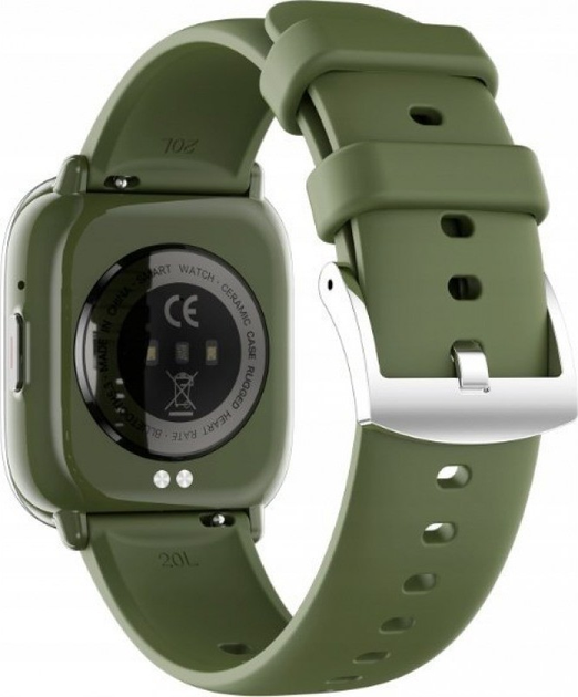 Смарт-годинник MyPhone Watch Pastel Silver/Greenwood (SMA002920) - зображення 5