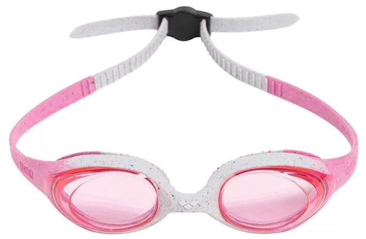 Дитячі окуляри для плавання в басейні Arena Spider Jr (92338-902) pink-white - зображення 2