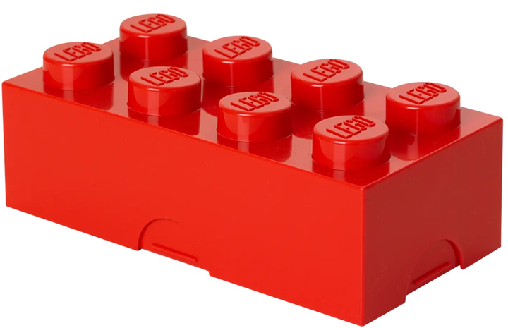 Pojemnik na żywność LEGO Lunch Box 8 Czerwony (5006947) - obraz 3