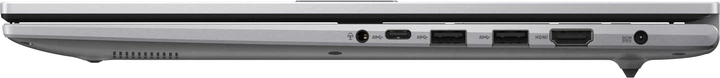 Ноутбук ASUS 17 Vivobook X1704VA-AU454 1920x1080/Intel Core 3 100U/16/512/Intel UHD/DOS/Silver (90NB13X1-M003S0) - изображение 2