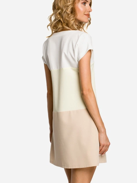 Плаття коротке літнє жіноче Made Of Emotion M105 L Жовте (5902041118469) - зображення 2