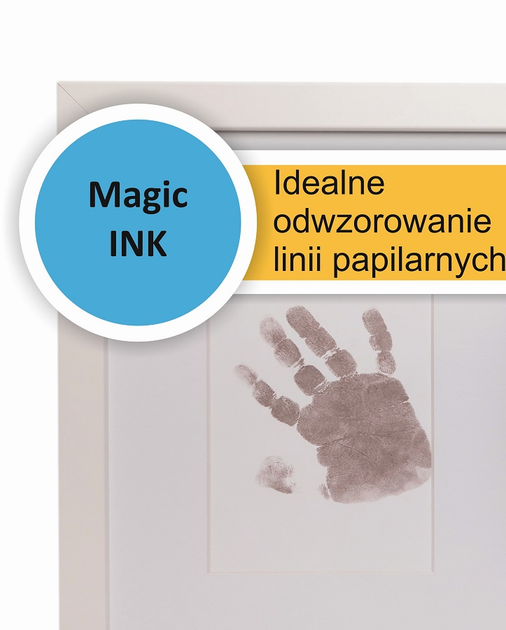 Zestaw do tworzenia odcisków Opera Tech Tiny Memories z magicznym tuszem na 3 zdjęcia 10 x 15 cm Biały (5901436568414) - obraz 6