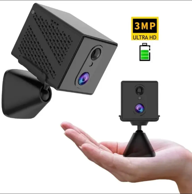 Камера Міні HD 3Mp 4G відеоспостереження - Фото 2 Камера Міні HD 3Mp 4G відеоспостереження - изображение 2