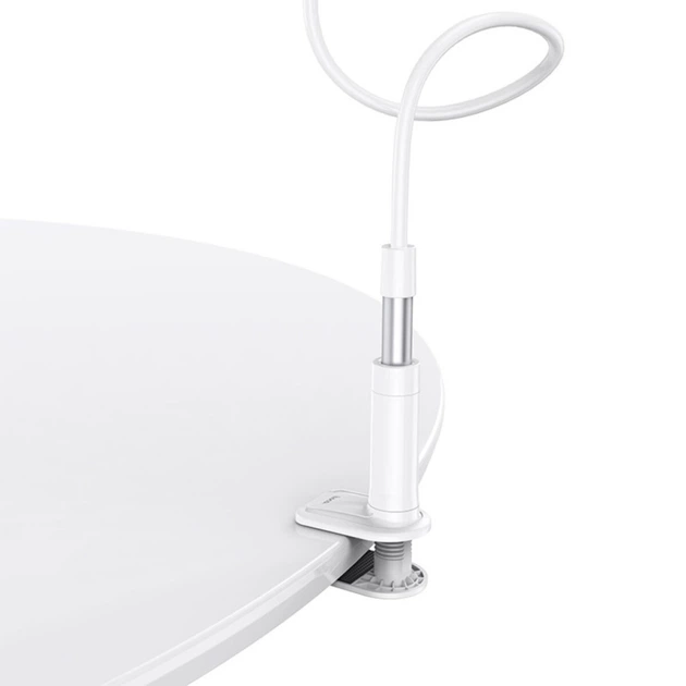 Тримач для мобільного HOCO PH24 Balu tablet PC stand Silver+White (6931474719423) - зображення 4