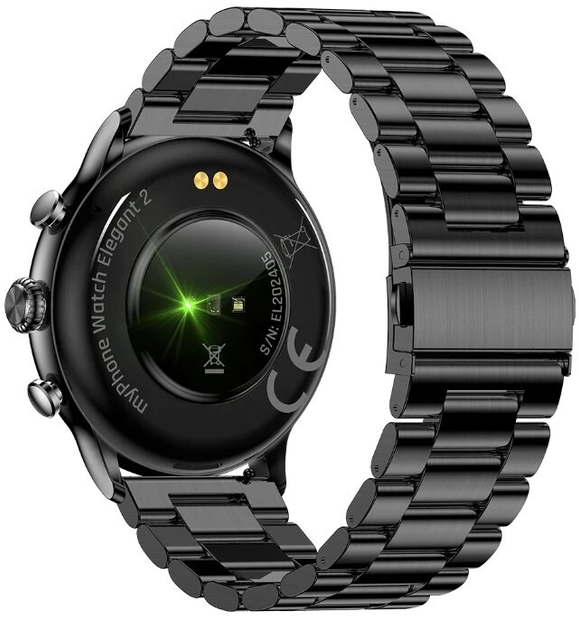 Смарт-годинник myPhone Watch Elegant 2 Black (SMA002886) - зображення 4
