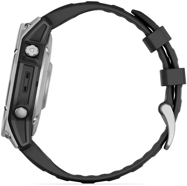 Смарт-годинник Garmin fenix E 47mm Stainless Steel/Black (010-03025-00) - зображення 12