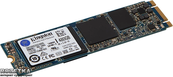 SSD диск Kingston SSDNow G2 480GB M.2 2280 SATAIII MLC (SM2280S3G2/480G) - изображение 2