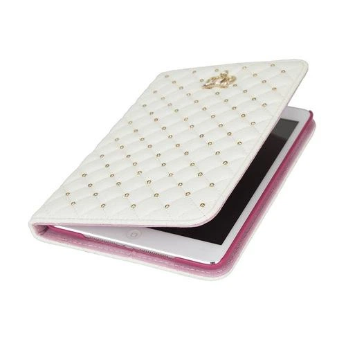 Чехол LuxuryFlip для Apple iPad 11" 2025 (A16) с короной White - Фото 8 Чехол LuxuryFlip для Apple iPad 11" 2025 (A16) с короной White - изображение 8
