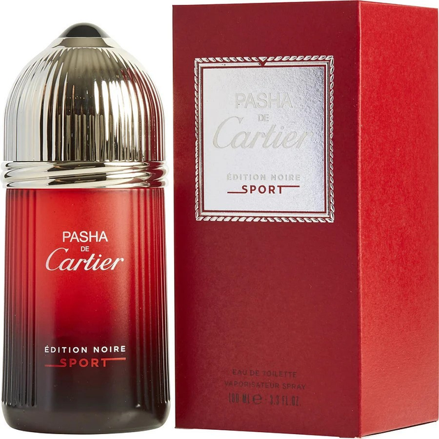 Туалетна вода для чоловіків Cartier Pasha de Cartier Edition Noire Sport 100 мл (3432240506214) - зображення 2