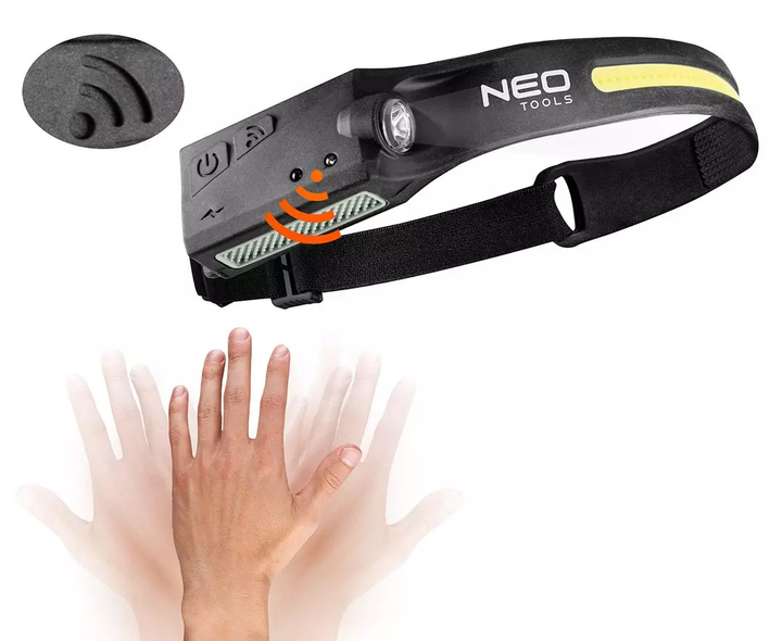 Latarka czołowa NEO Tools LED belt 2 w 1 99-097 (5907558493702) - obraz 11
