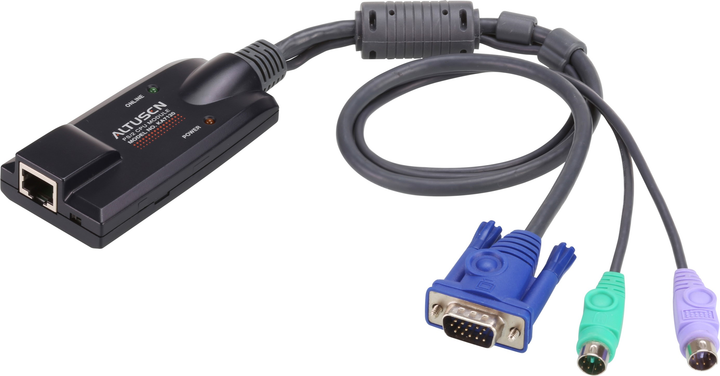 Adapter KVM ATEN KA7120 RJ-45 - VGA PS/2 (KA7120) - obraz 1