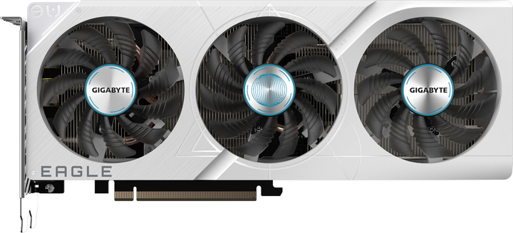 Видеокарта Gigabyte GeForce RTX 4060 Ti EAGLE OC ICE 8G (GV-N406TEAGLEOC ICE-8GD) - изображение 1