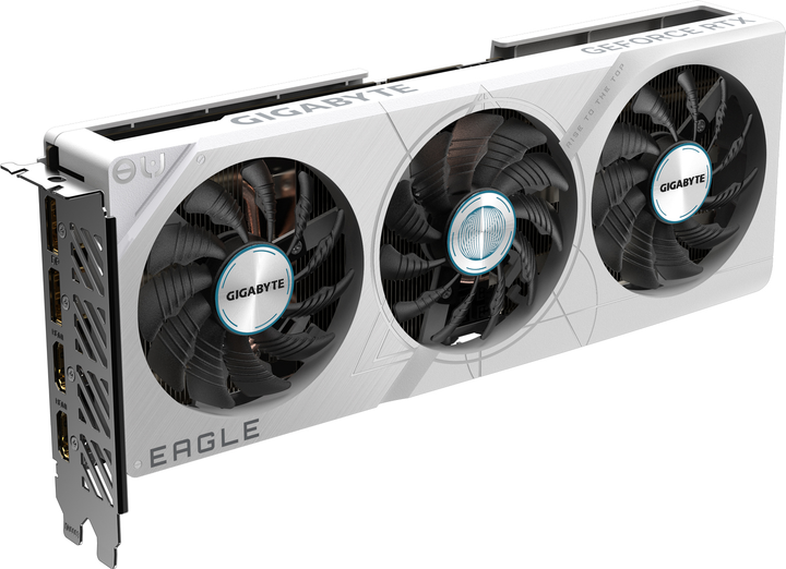 Видеокарта Gigabyte GeForce RTX 4060 Ti EAGLE OC ICE 8G (GV-N406TEAGLEOC ICE-8GD) - изображение 2