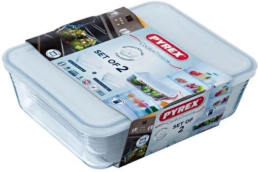 Набір форм для запікання Pyrex Cook&Freez 2шт (912S951) - изображение 2