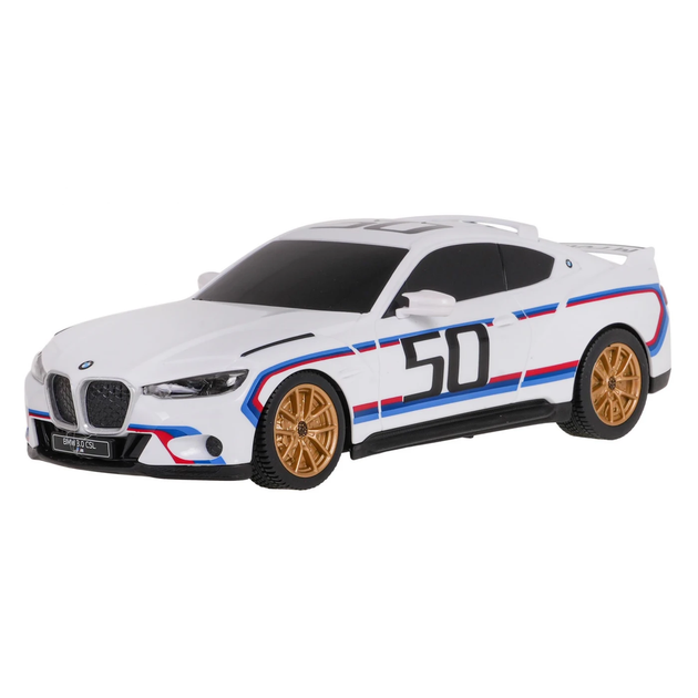 Машинка RASTAR BMW 3.0 CSL R/C 1:24 білий 92900 - зображення 4
