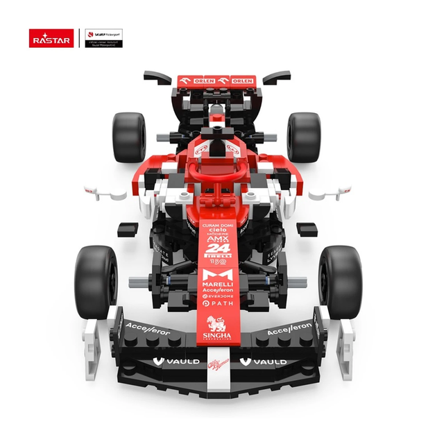 Конструктор RASTAR Alfa Romeo F1 C42 1:24 340 шт. красный 92300 - Фото 8 Конструктор RASTAR Alfa Romeo F1 C42 1:24 340 шт. красный 92300 - изображение 8