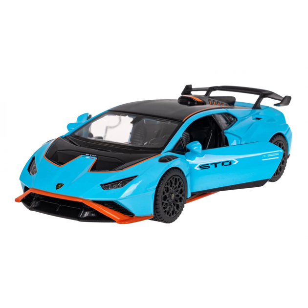 Машинка RASTAR Lamborghini Huracan STO 1:32 блакитний 64310 - зображення 3