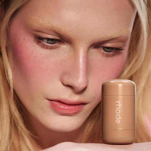 Кремовые румяна с пептидами Rhode Pocket Blush оттенок Juice Box 5.3g (0097) - изображение 5