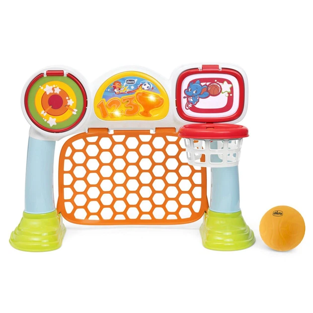 Interaktywna bramka 3w1 Chicco Liga sportowa (8058664166596)  - obraz 2