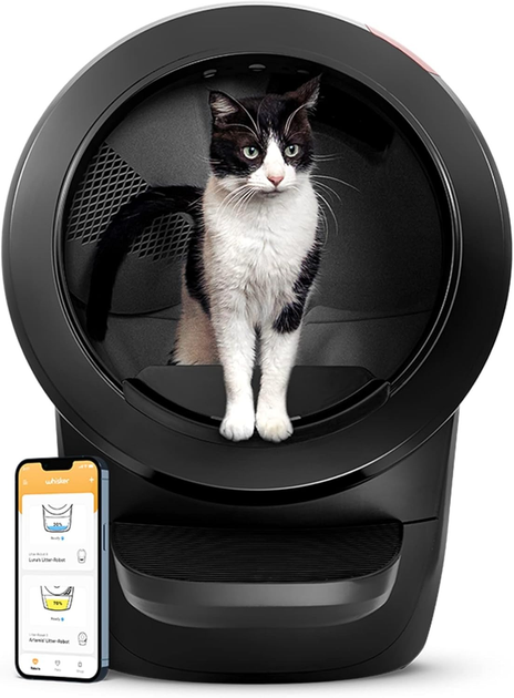 Автоматичний лоток для кота Whisker Litter Robot 4 Black (0810034226600) - зображення 3