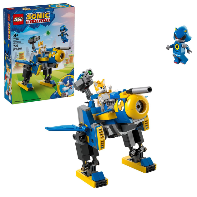 Zestaw klocków LEGO Sonic the Hedgehog Cyclone kontra Metal Sonic 290 elementów (77002) - obraz 2