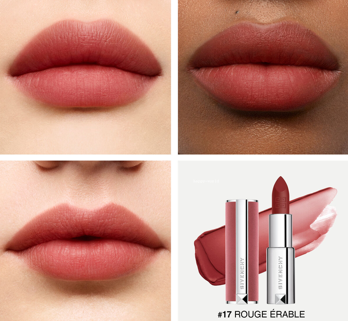 Помада для губ Givenchy Le Rouge Sheer Velvet 17 Rouge Erable 3.5g - изображение 3