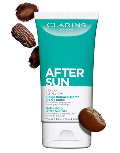 Освіжний гель після засмаги Clarins Refreshing After Sun Gel 24H 150ml - зображення 3