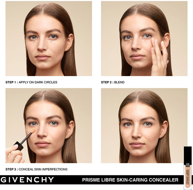 Консилер для лица Givenchy Prisme Libre Skin-Caring Concealer N80 11ml - Фото 3 Консилер для лица Givenchy Prisme Libre Skin-Caring Concealer N80 11ml - изображение 3