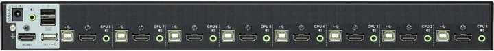 KVM-перемикач ATEN CS1798 8-Port USB HDMI/Audio Black (4719264641596) - зображення 3