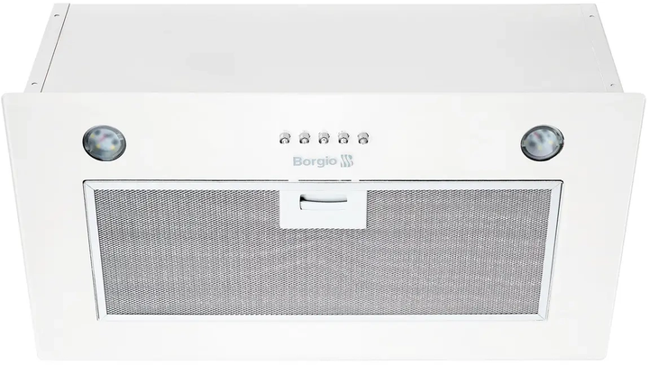 Вытяжка BORGIO BBI (TR) 5840 white glass MU (850 м/куб) - изображение 1