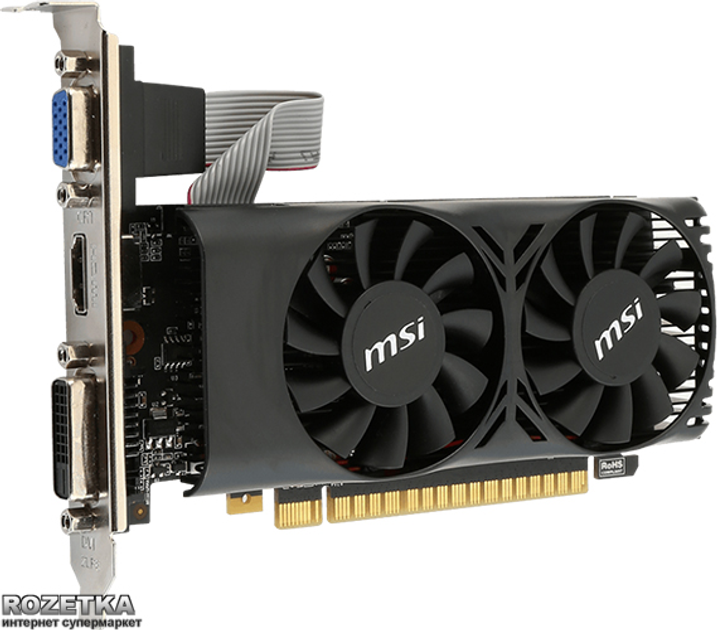 Видеокарта MSI PCI-Ex GeForce GTX 750 Ti 2048 MB GDDR5 (128bit) (1020/ ...