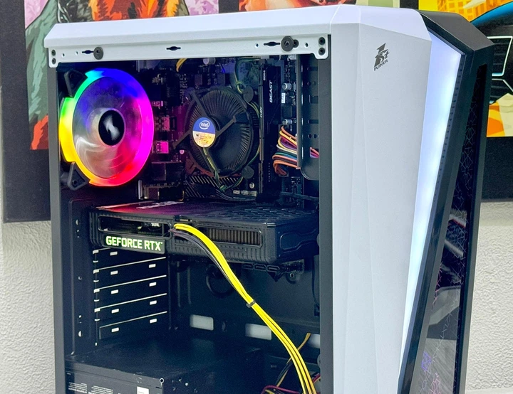 Компьютер Gamdias Y60 | Intel Core i5-9400 | 32Gb DDR4 | SSD 512Gb | GeForce RTX 3060 (12Gb / GDDR6 / 192Bit) | Windows 10 | Б/У - изображение 3