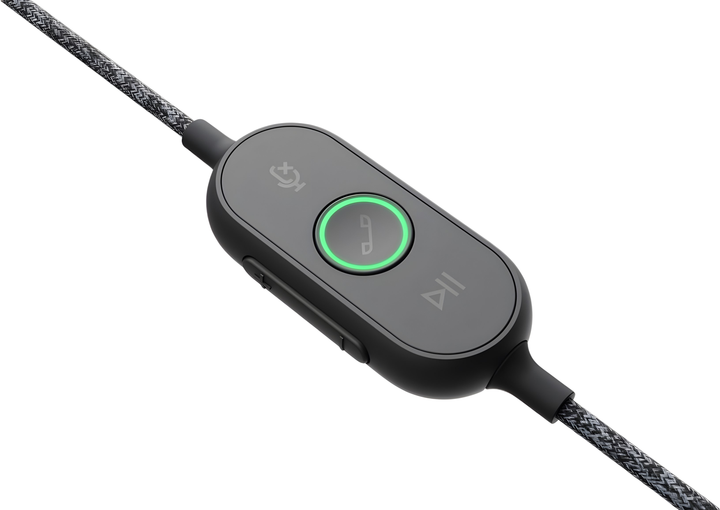 Навушники Logitech Zone Wired UC Black (981-000875) - зображення 5