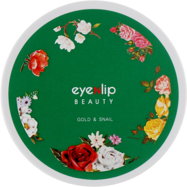 Гидрогелевые патчи для глаз с золотом и муцином улитки Eyenlip Gold & Snail Hydrogel Eye Patch 60 шт (8809555250142) - Фото 5 Гидрогелевые патчи для глаз с золотом и муцином улитки Eyenlip Gold & Snail Hydrogel Eye Patch 60 шт (8809555250142) - изображение 5