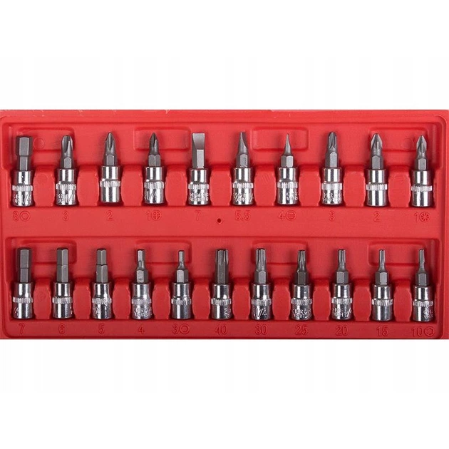 Набор инструментов Socket Wrench Set 46 в 1 в пластиковом кейсе - изображение 6
