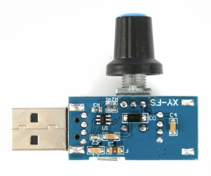 Модуль XY-FS USB контроллер оборотов вентилятора 4-12В / 2.5-80В - изображение 2