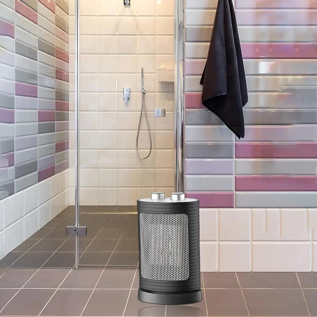 Дуйка Heater MS 5905 Domotec, 750/1500 Вт, керамический обогреватель, обогрев и вентиляция до 15 м² - изображение 2