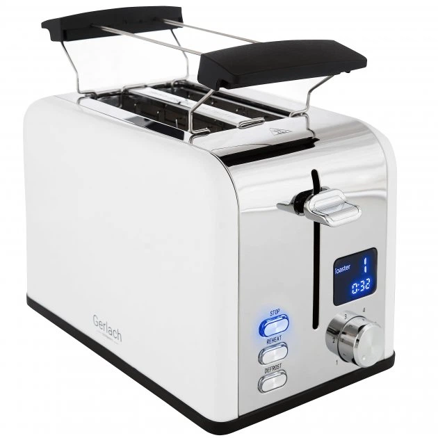Тостер Gerlach GL 3221 (White) (02574) - Фото 5 Тостер Gerlach GL 3221 (White) (02574) - зображення 5