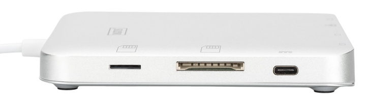 Stacja dokująca Digitus Universal Travel Docking Station USB Type-C Silver (DA-70863) - obraz 3