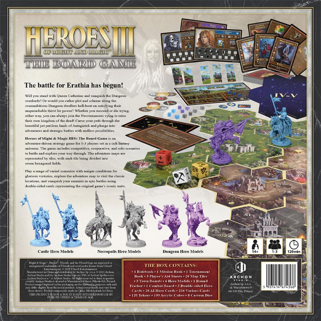 Настільна гра Heroes of Might and Magic III (версія польська) (5901414674526) - зображення 8