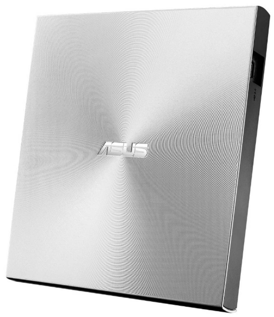 Зовнішній оптичний привід ASUS DVD±R/RW USB Type-C ZenDrive U8M Silver (90DD0292-M29000) - зображення 4