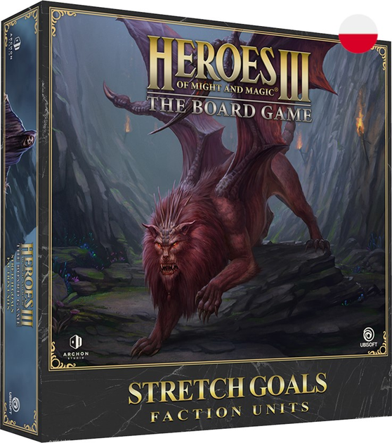 Додаток до настільної гри Heroes of Might and Magic III: Stretch Goals Faction Units (версія польська) (5901414674533) - зображення 1