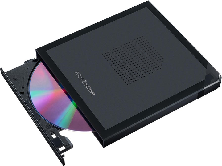 Зовнішній оптичний привід ASUS DVD±R/RW USB Type-C ZenDrive V1M Black (90DD02L0-M29000) - зображення 4
