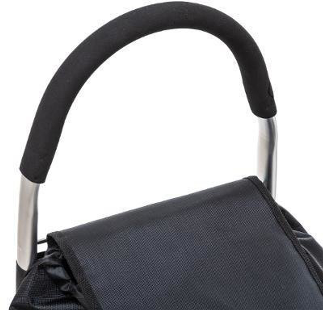 Сумка-візок 5five Simply Smart з кишенями 51 л Чорна (3560238341759) - зображення 4