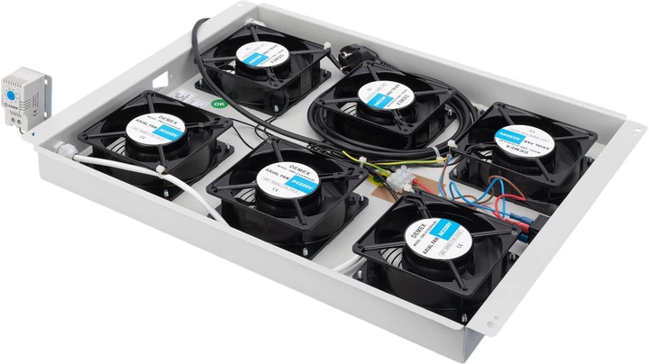 Потолочный блок охлаждения для серверных шкафов Digitus Unique 6 x Fans ...