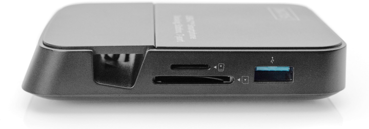 Stacja dokująca Digitus Smartphone Docking Station 7 Ports USB Type-C Black (DA-70882) - obraz 5