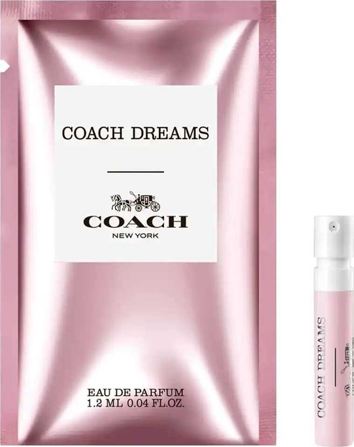 Акція на Пробник парфумована вода для жінок Coach Dreams 1.2 мл від Rozetka